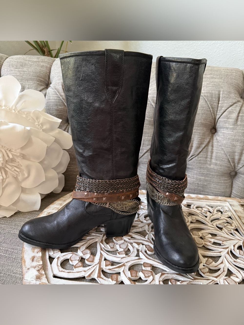 Durango Tall Western Cowboy Bopts Women’s 9